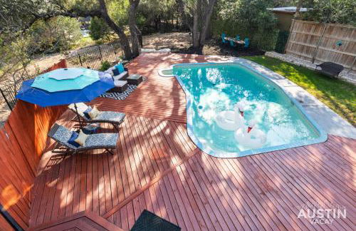 Pet Friendly 3BR 3BA Hill Country Home w Private Pool and Grill by Austin Vacay - Foto 55