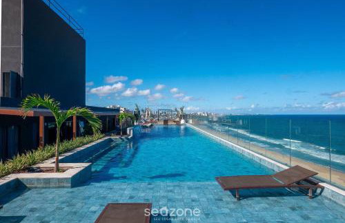 Prédio à beira-mar c/ Piscina e academia - ARUs - Foto 3
