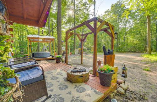 Glamping Getaway with Porch in Wisconsin Northwoods - Foto 2