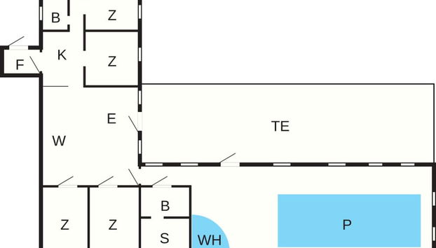 4 Star Holiday Home in Vaeggerlose - Foto 2, Plano