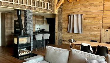 Nouveau chalet d'architecte Le Lauzaret sauna et jacuzzi Villard-Reculas - Foto 4