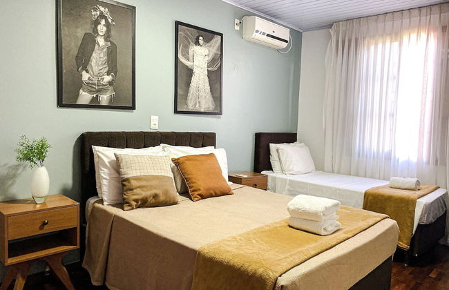 Casa Ampla 1 suite 2quartos churras e AC - Foto 3