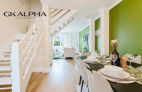 LONG STAY DEALS - 3 Bedroom Home Peterborough With Free Parking and Ultra Fast Wi-Fi Perfect for Work Stays and Vacations - Foto 4