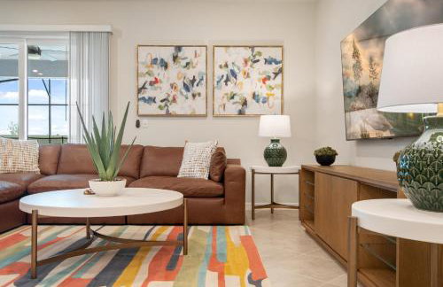 New 10-bedroom Luxury Retreat, Private Pool and Spa, Near Disney and Orlando - Foto 27