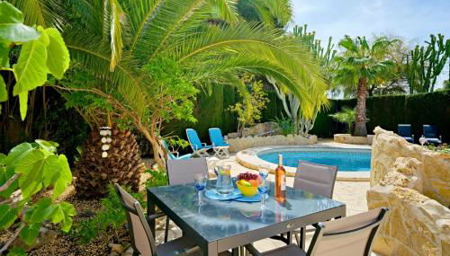 Villa Mariposa - Foto 4, Garden, sunbed, Garden view