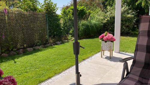 moderne 2-Zimmer-Wohnung mit überdachter Terrasse - Foto 5, Garden, Garden view