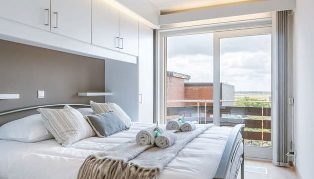 Apartment With Stunning sea View in Middelkerke - Foto 4, Habitación