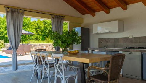 Family Casa Ida with pool and grill in Groznjan - Foto 3, Other