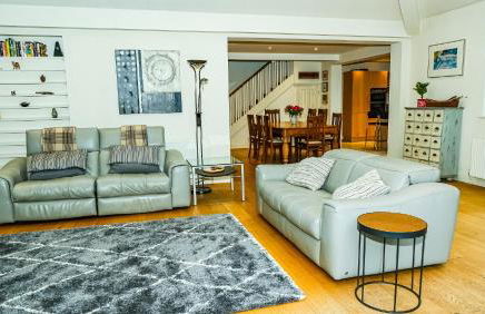 Large open plan villa with garden near the Thames - Photo 1