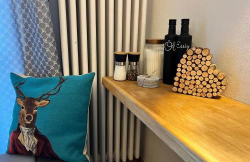 Bavaria Mountain Chalet DESIGN Ferienwohnung SKI Arber Osser Terrasse Sauna in Villa mit Bergblick bis 6 Pers - Foto 26