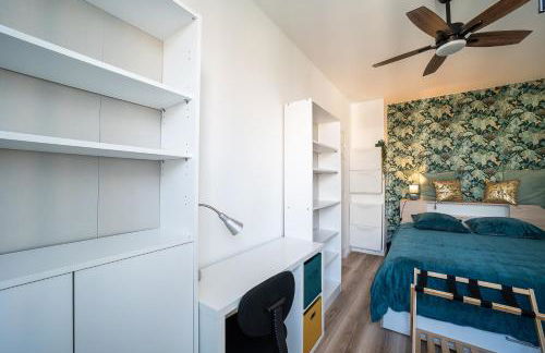 Le Cosy Perpignan Centre, 2 rooms, 2 bathrooms, free WIFI, free parking, lift, central, renovated, spacious - Foto 21