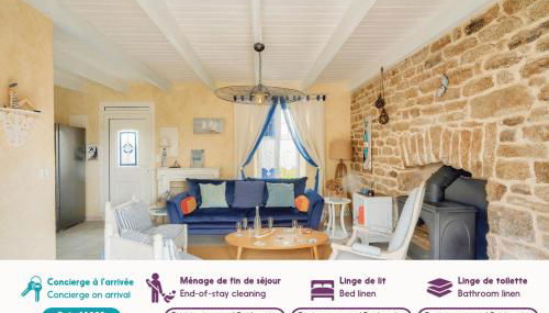 Maison avec terasse et jardin - 1km plage de Kérity - Foto 2