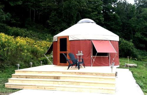 Modern Countryside Yurt Rental in Waterville, Upstate New York - Foto 28