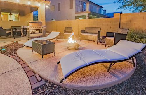 Desert Oasis Amazing Pool Waterfall Firepit Office - Foto 76