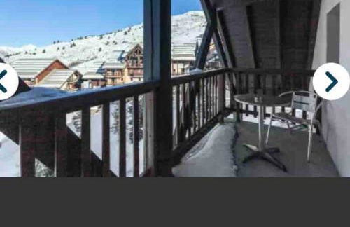 Penthouse T2 Valmeinier 1900 skis aux pieds - Foto 6