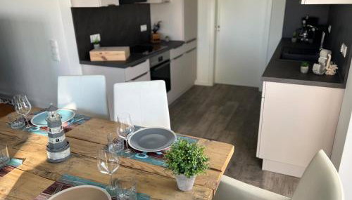 Ferienwohnung Marienleuchte - BeltBlick 1 - Erste Reihe Meerblick, 2 Schlafzimmer, Garten - Foto 4