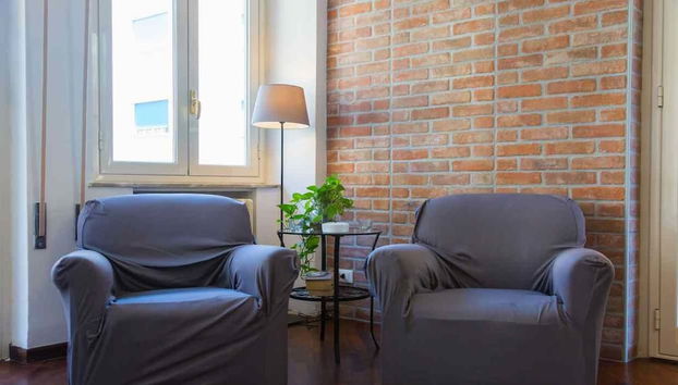 Coin salon dans le hall