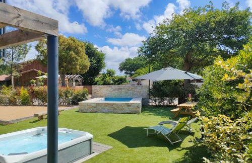 La VILLA OCEAN AVEC SPA et PISCINE - Les GITES DE CAMPARAN - Foto 27