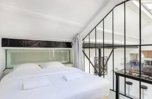 Atelier d'Artiste Marais Paris, 3 chambres, cour privée calme - Foto 8