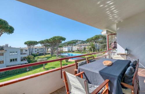 Apartment with pool and tennis courts in Calella de Palafrugell - Foto 9