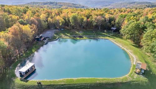 Tiny House on a Waterfall at Private Tiny Lake - Foto 5