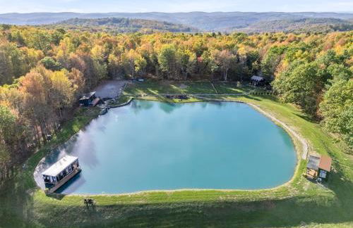 Tiny House on a Waterfall at Private Tiny Lake - Foto 5