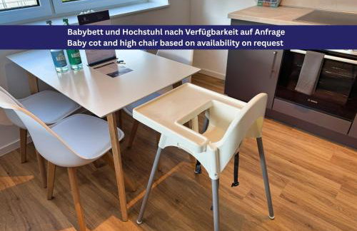 Skipper's Deck - Stilvoll und zentral nahe Hafen und Deich, inkl Parken, 2 Arbeitsplätze, Wlan, voll ausgestattete Küche - Foto 28