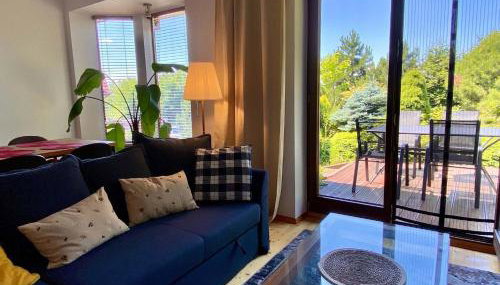 Cozy Garden Apartment Near Krakow - Free Parking - Foto 2, Garden view