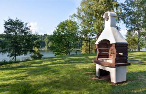 Brama Sanu - z prywatną linią brzegową Jeziora Solińskiego - pomosty - pontony - basen sezonowy - Foto 35