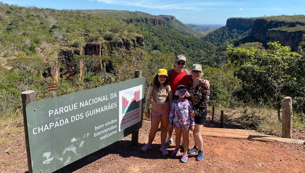 Senderismo por las cascadas de Chapada dos Guimarães - Foto 2, Entrada del Parque Nacional de Chapada dos Guimarães
