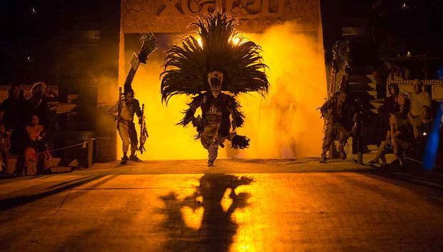 Espectáculo del parque Xcaret