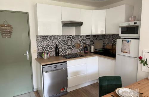 Suite Eden Spa, Appart'hôtel bien être , Patio de standing barbecue - TV XL CinéSport, Lit Q-Size, Wifi, P-Gratuit en Résidence - Foto 49