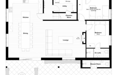 Throwley, woodland lodge with hot tubs for 14 - Foto 38