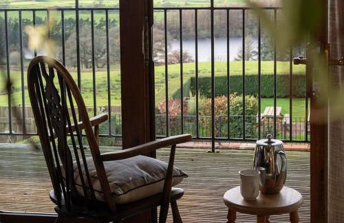 Mill Barn, Castle Carrock, dogs welcome, hot tub with countryside and reservoir views - Foto 14