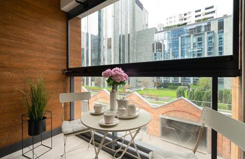 Urban Chic - One Bedroom Apartment - Warsaw Stays&G85-5 - Foto 1