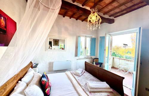 Magical Villa di Gioia Large 6-Bedroom Family Villa with Breathtaking views, Private Garden and Olive grove - in a Cool Village on the Umbria Tuscany Border - Foto 6