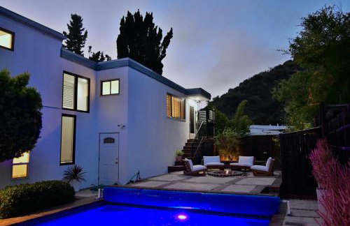 Hilltop Designer Midcentury Modern 4BR Pool HotTub - Foto 53