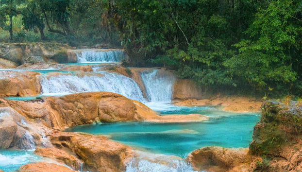 Excursion à Agua Azul et Misol-Há