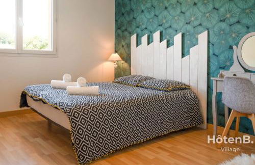 "Les Lièvres" House Air-conditioned Relaxation Oasis with Pool & Jacuzzi - Foto 38