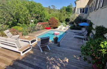Rez de Jardin d'une Bastide VILLA LA GARDI avec Piscine privée - Foto 36