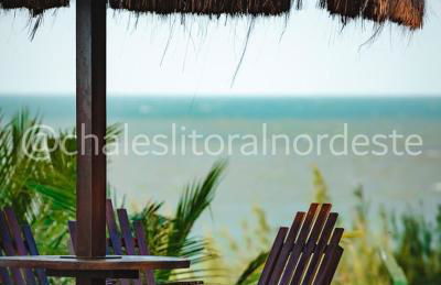 Chalé com piscina privada vista mar-Zumbi-RN - Foto 5