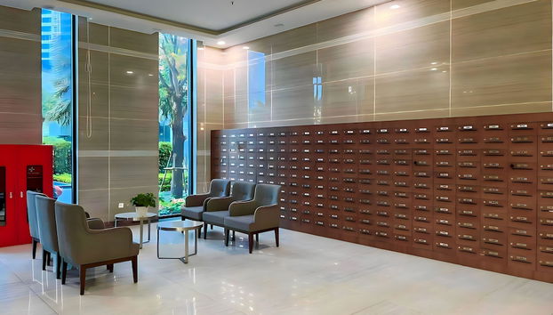 Zona de estar del vestíbulo