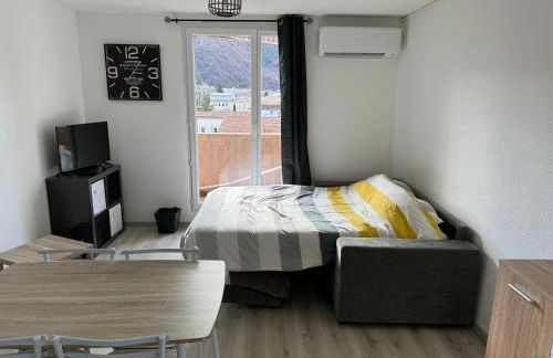 Studio avec terrasse vue sur cousson - Foto 11