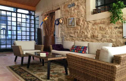 casa rural de un artista en plena naturaleza piscina y parque de esculturas en villarcayo - Photo 59