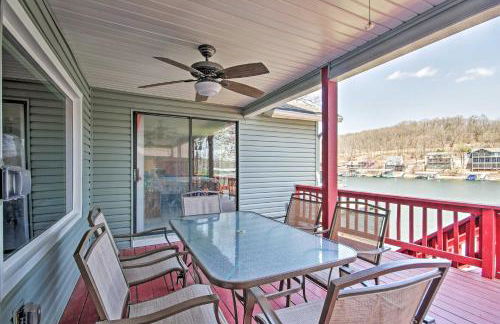 Fire Pit and Dock Lake of the Ozarks Hiller Haus - Foto 30