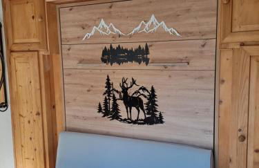 A4 km de Megève très joli studio avec jacuzzi ,vue sur les montagnes au calme - Foto 6