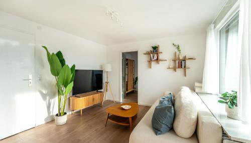 Helles Rooftop Serviced Apartment an der Schweizer Grenze - Foto 2