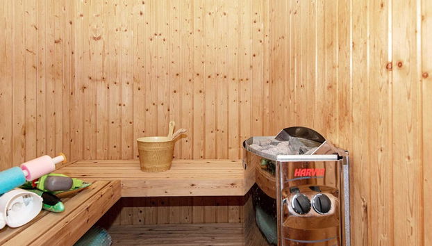 8 Person Holiday Home in Oksbol - Foto 4, Sauna