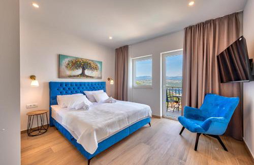 Villa Esarjo with Heated Pool and Sea View - Foto 32