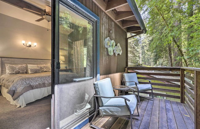 Tranquil Guerneville Home with Redwood Views - Foto 37
